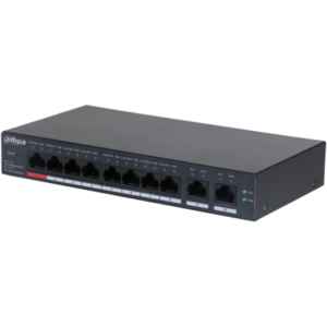 سويتش سحابي 10 منافذ من داهوا CS4010-8ET-110 10-Port Cloud Managed Desktop Switch with 8-Port PoE